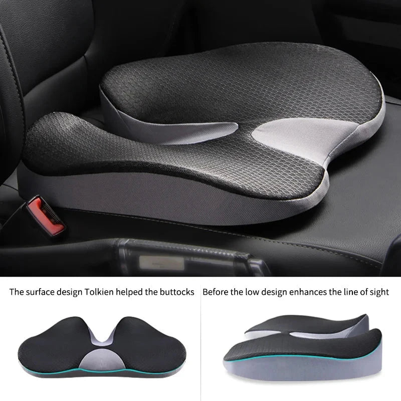 Cushion Non Slip Orthopedic Memory Foam Prostate Cushion for Tailbone Sciaticaback Pain Relief Comfort Chair Car Seat Econic Blanks