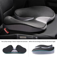 Cushion Non Slip Orthopedic Memory Foam Prostate Cushion for Tailbone Sciaticaback Pain Relief Comfort Chair Car Seat Econic Blanks