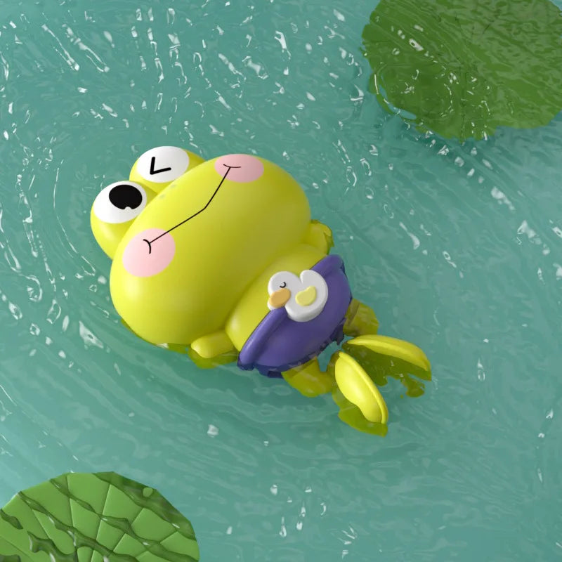Children's bath toys - Clockwork frogs that float and swim Quick Pick Grocers