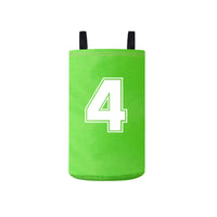 4pcs Colorful Kids Jumping Bags Foldable Lightweight Kids Field Race Bag Portable Easy To Carry Outdoor Games Outdoor Race Bags Quick Pick Grocers