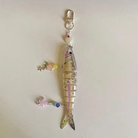 Handmade Fish Keychain,  Gift For Fishing Enthusiasts Econic Blanks