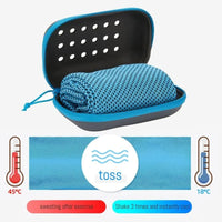 Cooling Ice Towel Cold Sports Towel Outdoor Microfiber Quick Drying Sports  Fitness Cool Towel Camping Wiping Sweat Sports Towel Quick Pick Grocers