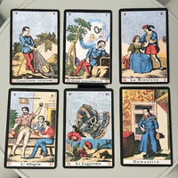 52 Pcs Oracle Sibyl Cards 9*6cm Every Day Oracle Deck Sibilla Italian Deck For Party Game, Birthday Gift Econic Blanks