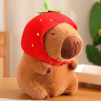 12-32cm Capybara Plush Simulation Capibara Anime Fluffty Toy Cute Doll Stuffed Animals Soft Doll Plush Children Christmas Gift Econic Blanks