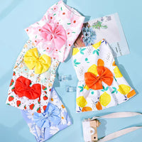 Dog Princess Dress Summer Kitten Pet Skirt Cute Printed Bow Lace Dog Dresses for Small Medium Puppies Poodle Chihuahua Apparel Quick Pick Grocers