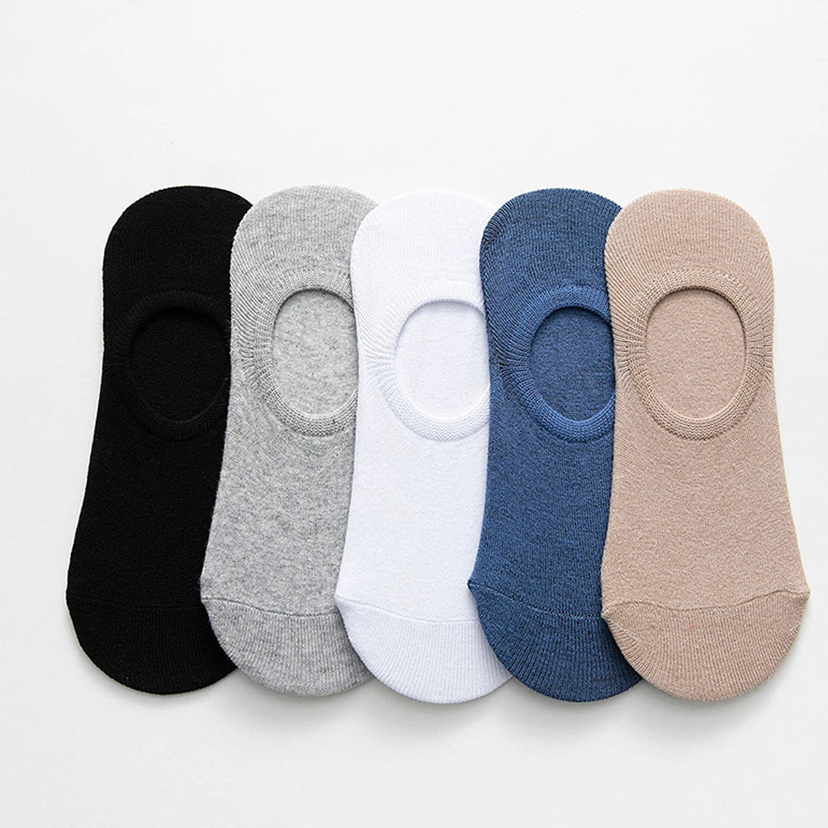 10/5/3MEN'S Mid-calf Socks Cotton Socks for All Seasons, Solid Colour and Versatile Econic Blanks