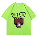 Domo Kun Funny Meme T Shirts Men's Women Clothes Classic Cotton Casual Tee Shirts Short Sleeve Summer T-shirt Tops Streetwear Quick Pick Grocers