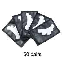 20/50Pairs Lash Extension Eye Stickers Hydrogel Patches Grafting Eyelashe Under Eye Pads Eyelashes Extension Lashes Tools Makeup Quick Pick Grocers