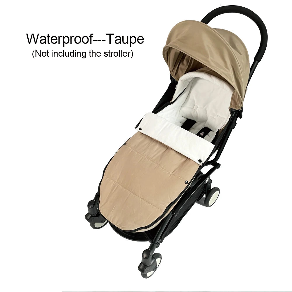 Universaln Stroller Footmuff Compatible with all YOYO Strollers and Bugaboo strollers - Windproof, Waterproof & Thermal Warm Purest Peak
