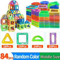 Magnetic Building Blocks DIY Magnets Toys medium size STEM Toys Construction Toys Learning Educational Magnet Toys Econic Blanks