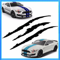 Car Stickers Ghost Claw Car Hood Vinyl Sticker Creative Modification Reflective Stickers Devil Paw Scratches Car Decoration Econic Blanks