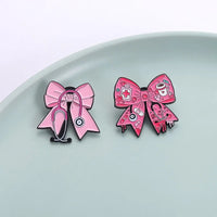 Pink Bowknot Medical Tools Stethoscope Enamel Pins Surgical Gloves Capsule Band Aid Brooches Clothes Lapel Badges Jewelry Gift Quick Pick Grocers