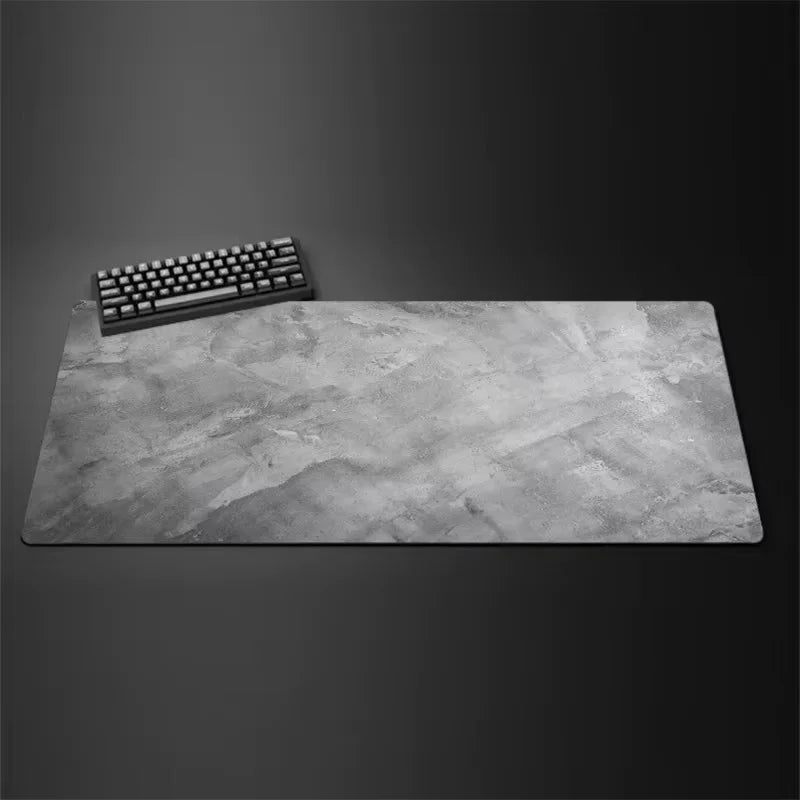 Gray mouse pad Large/Small overlocked mousepad xxl desktop keyboard table pad gray series game desk mat computer accessories Quick Pick Grocers