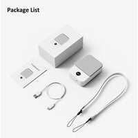 Portable Waist Fan Hanging Neck Fan Mini USB Rechargeable Portable Waist Clip Fan for Outdoor Sports Working Travel Small Fan Quick Pick Grocers
