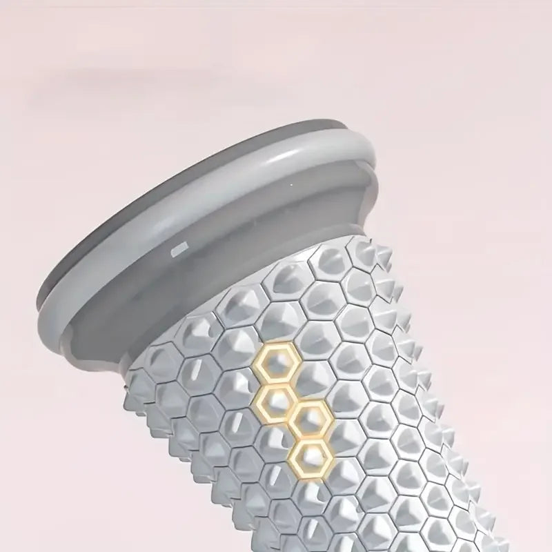 Foot Massager Massage Roller Yoga Massage Ball Plantar Fascia Roller Muscle Relaxation Care Plastic Manual Foot Massager Rollers Quick Pick Grocers