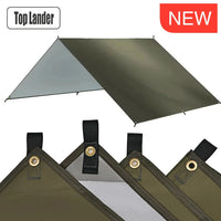 4x4m 5x3m 4x3m 3x3m Ultralight Waterproof Tarp Tent Large Camping Awning Sun Shelter Garden Canopy Outdoor Beach Shade Hiking Econic Blanks