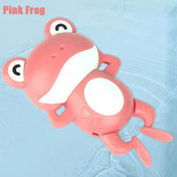Baby Bath Toys Kids Swimming Clockwork Dolls Play Water Fun Bathing Cute Funny Children Bathroom Shower Bathtub Animals Toy Econic Blanks