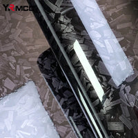 Glossy Black Carbon Fiber Vinyl Wrap Film – 3M Waterproof Car Sticker for DIY Auto Decoration & Protection Econic Blanks