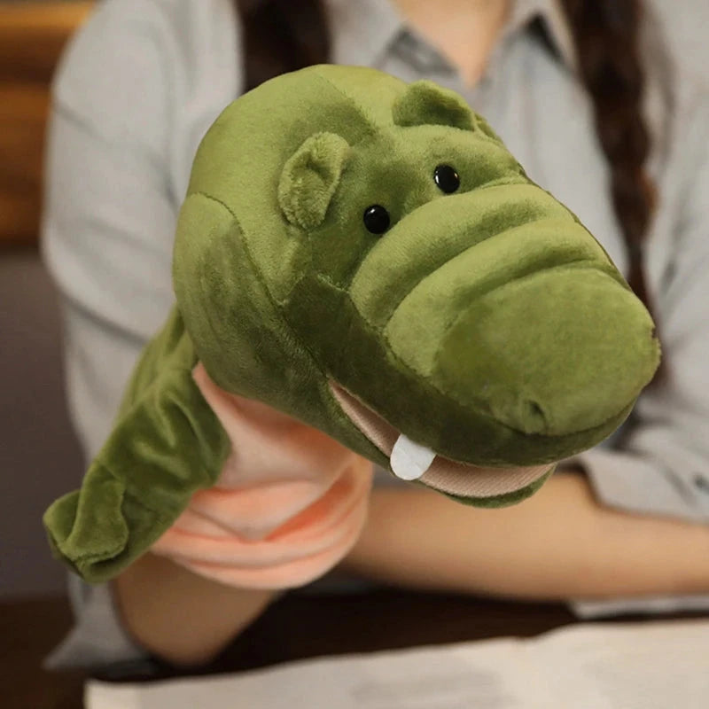 Hand Finger Puppets – Cartoon Plush Toy for Kids & Party Fun Econic Blanks