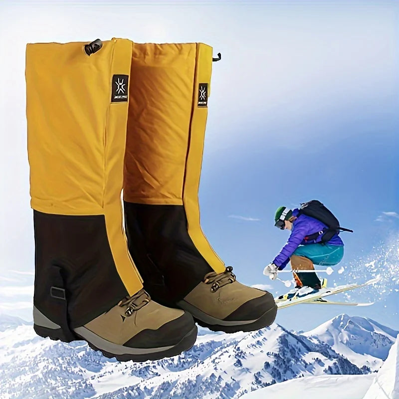 Waterproof Leg Gaiter Outdoor Snow Village Snow Cover Mountaineering Snow Desert Hiking Snow and Sand Prevention Leg Cover Skiin Quick Pick Grocers