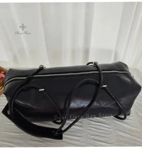 Y2K Women's Bag Large Capacity Boston Pillow Handbag Spicy Girl Fashion Motorcycle Shoulder Bags Vintage Large Capacity Tote Bag Quick Pick Grocers