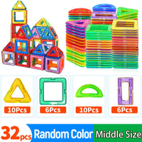 Magnetic Building Blocks DIY Magnets Toys medium size STEM Toys Construction Toys Learning Educational Magnet Toys Econic Blanks