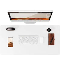 Large Mouse Pad,Office Desk Mat, Leather Desk Pad Protector, Non-Slip PU Leather Desk Blotter, Laptop Desk Pad Quick Pick Grocers