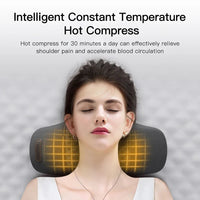 Electric Neck Massager Pillow Cervical Stretcher Heating Vibration Massage Back Traction Orthopedic Sleeping Pillows Support Quick Pick Grocers