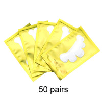 20/50Pairs Lash Extension Eye Stickers Hydrogel Patches Grafting Eyelashe Under Eye Pads Eyelashes Extension Lashes Tools Makeup Quick Pick Grocers