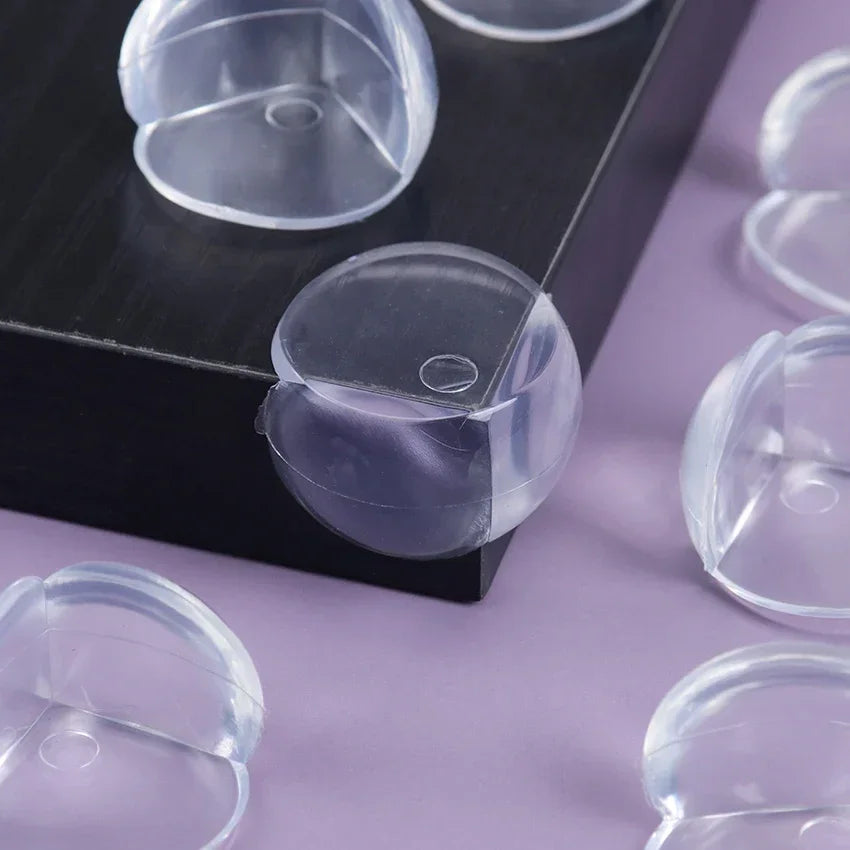 Childproofing Table Corner Guards - 16 PCS Transparent Spherical Edge Protectors children child safety Quick Pick Grocers