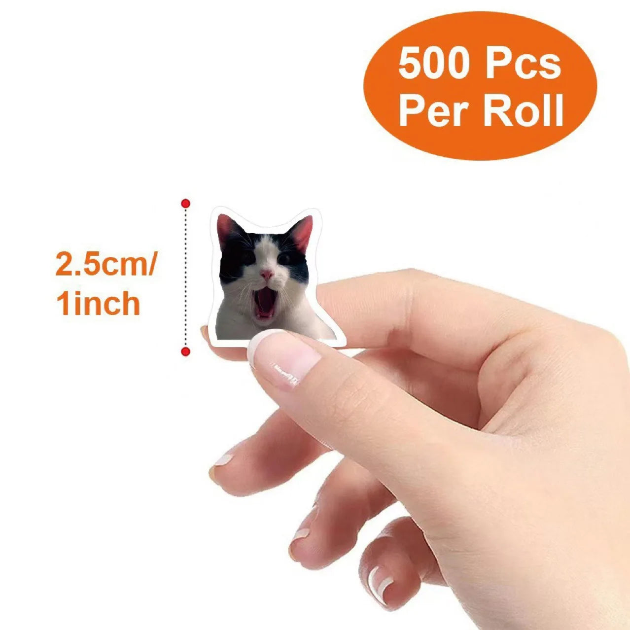 500pcs Cute Cat Graffiti Stickers for Notebooks, Water Bottles, Luggage, Phone Cases, DIY Decoration and Kids Stickers Quick Pick Grocers