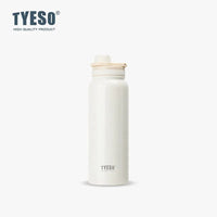 Tyeso Stainless Steel Thermal Water Bottle Portable Tumbler Sport Vacuum Flask Keeps Cold and Heat Thermal Mug Car Insulated Cup Econic Blanks
