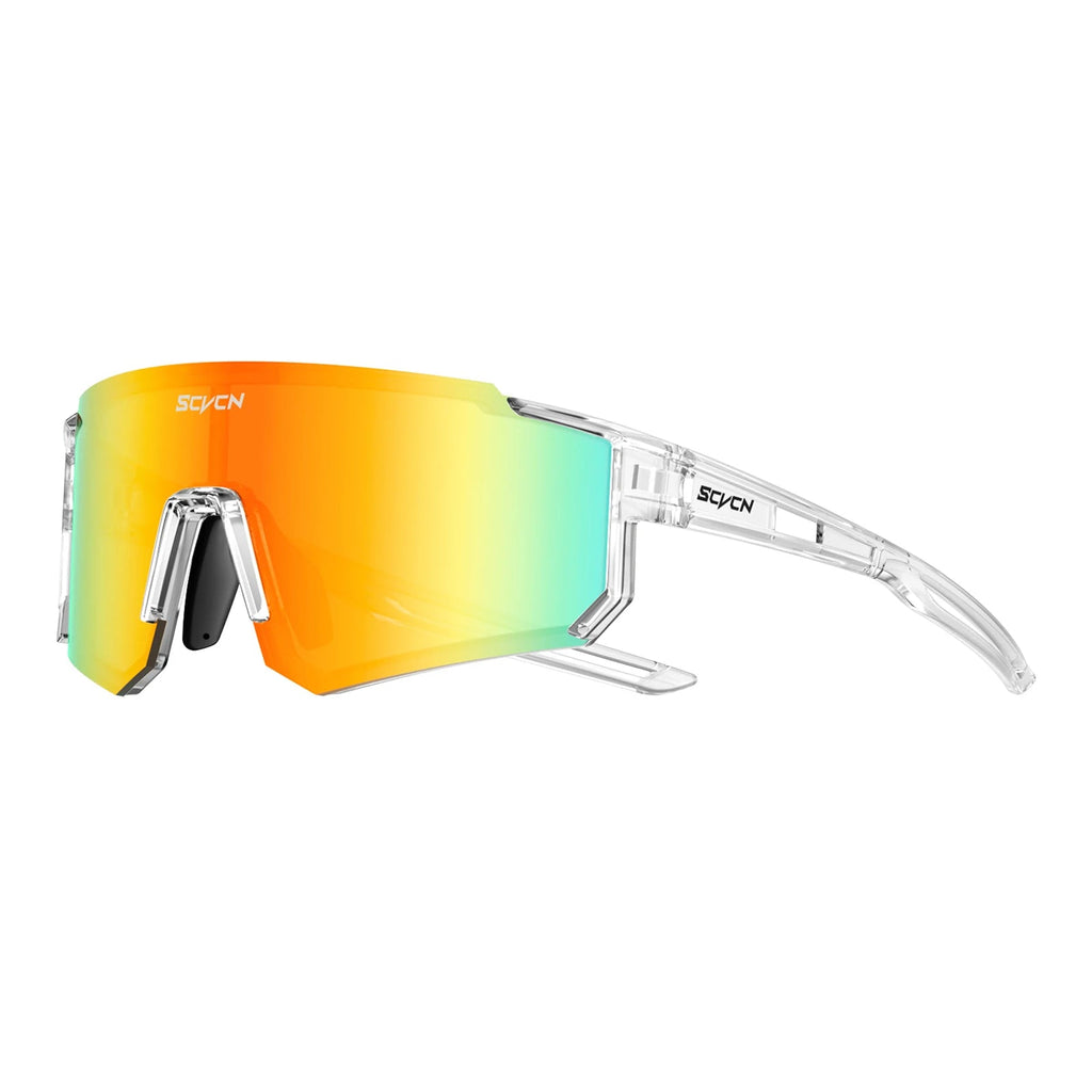 SCVCN Snow Sunglasses Hiking Eyewear Outdoor Cycling for Women Men MTB Bike Glasses Sports Mountain Cycling UV400 Skiing Goggles Quick Pick Grocers