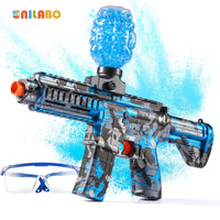 M416 Electric Ball Blaster Toy Gun - High-Speed, Metallic Finish, Rechargeable - Halloween Thanksgiving Gift(Bullets Excluded) Econic Blanks