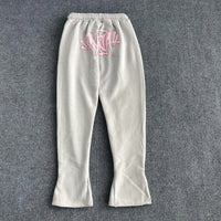 Sy Jacket and Trousers Sports Jogging Men Cotton Hoodie Young Fashion Hooded Tops Pants Women's Streetwear Coats Warm Tracksuit Econic Blanks