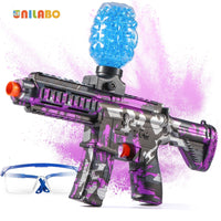M416 Electric Ball Blaster Toy Gun - High-Speed, Metallic Finish, Rechargeable - Halloween Thanksgiving Gift(Bullets Excluded) Econic Blanks