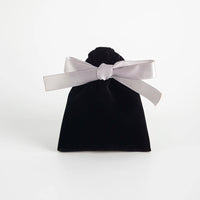 10pcs Green Jewelry Velvet Bag Ribbon Bowknot Pouches Gift Display Packing Storage Wedding Favors Travel Candy Drawstring Pocket Purest Peak