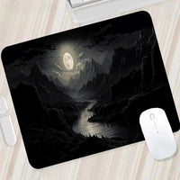 Night Moonlight large cool mouse pad laptop non-slip esports office desk mat game player mousepad mini PC desktop accessories Econic Blanks