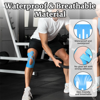10PCS Kinesiology Tape for Knees,Waterproof & Elastic,Breathable Knee Tape,Athletic Tape Provide Support & Stability for Running Quick Pick Grocers