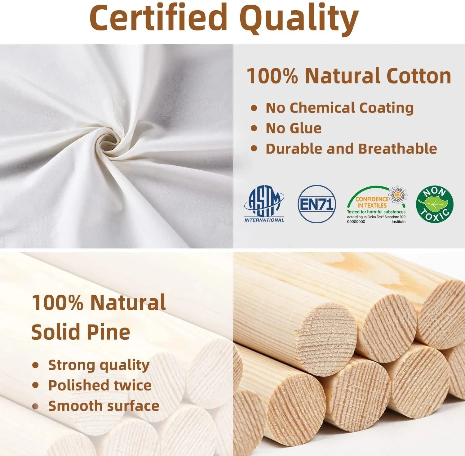 Portable Kid Tent 1.6M/1.3M Children's Play House Wigwam Teepee Tipi Toddler Ball Pit Castle Play Room for Girls Purest Peak