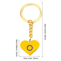 Progress Transgender Rainbow Pansexual pride Genderqueer pride Asexual Metal Key Ring Key Chain For Women Jewelry Quick Pick Grocers
