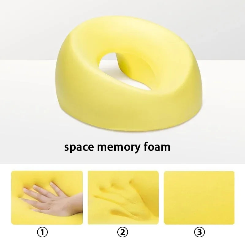 Face Down Pillow Desk Nap Pillow Prone Resting Comfort Memory Foam Ergonomics Home Massage Headrest for Beauty Salon Econic Blanks