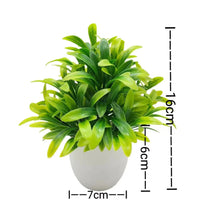 1pc Artificial Plants with Plastics Pots Perfect Greenery for Home DecorationsOffice Desk Living Room and Bedroom Decoration Econic Blanks
