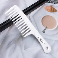 CALIYI Large Wide Tooth Comb Shower Smooth Hair comb for wet curly hair Durable Hair Brush Styling Tools Quick Pick Grocers