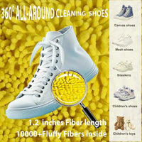 1/2/4PCS Shoe Washing Machine Bag with Liquid Shoe Brush Set Durable Laundry Shoe Bag and Soft Bristle Clean Brush for All Shoes Econic Blanks