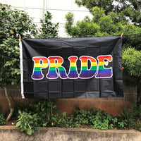 Z-ONE FLAG Rainbow Flag 90x150cm  LGBT genderqueer Genderfluid Gender fluid pride Flag polyester hanging banner for decoration Quick Pick Grocers