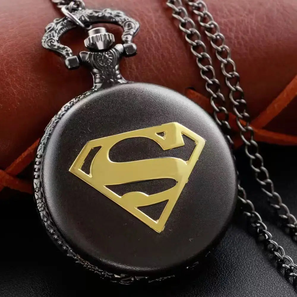 1 piece of retro fashion Halloween triangle captain retro pocket watch creative necklace watch pocket watch Quick Pick Grocers