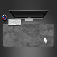 Gray mouse pad Large/Small overlocked mousepad xxl desktop keyboard table pad gray series game desk mat computer accessories Econic Blanks
