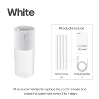 KINSCOTER Ultrasonic Air Humidifier 300ml 2000mAh Battery USB Sprayer Diffuser Releases Smooth Water Mists for Home Office Quick Pick Grocers