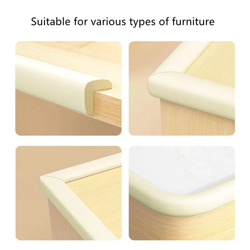 2M super thick baby safety furniture table protection edge corner table cover protection tape foam corner bumper protection Quick Pick Grocers